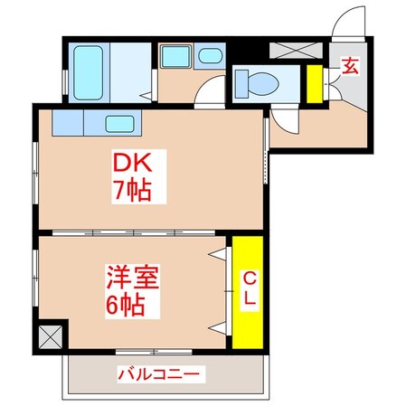 スプルースライフの物件間取画像